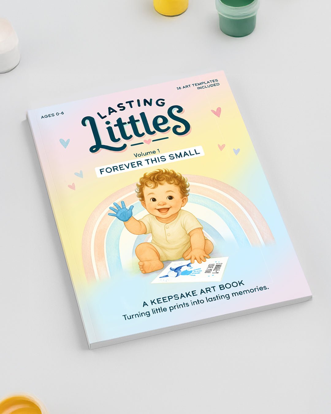 The Most Meaningful Baby & Toddler Keepsakes: Lasting Littles Handprint & Footprint Art Books + Greeting Cards - Lasting Littles