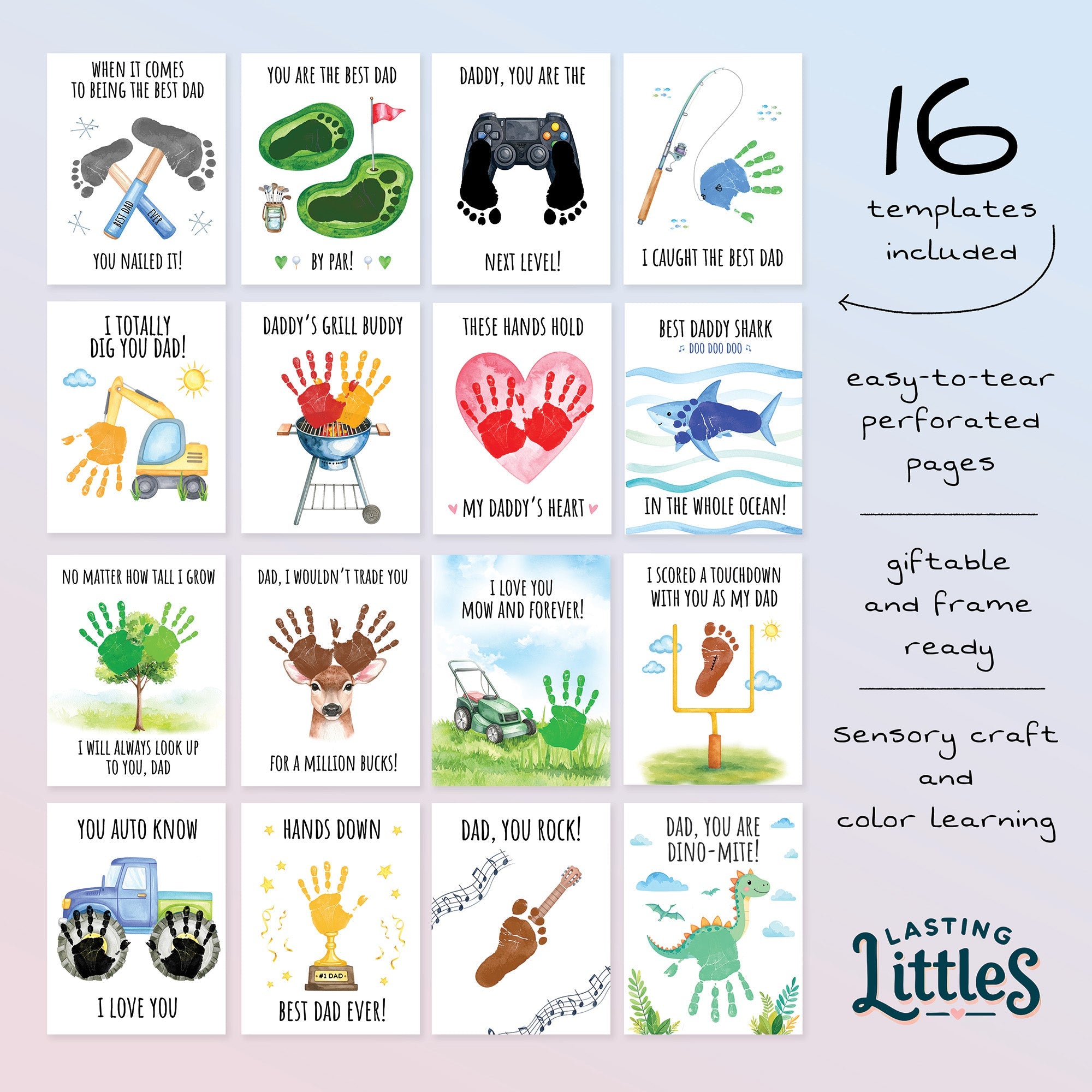 6 Pack Bundle - Lasting Littles 6 Pack Bundle – art craft book by Lasting Littles 6 Pack Bundle for Kids & Families – Lasting Littles 6 Pack Bundle | Lasting Littles Keepsake Art