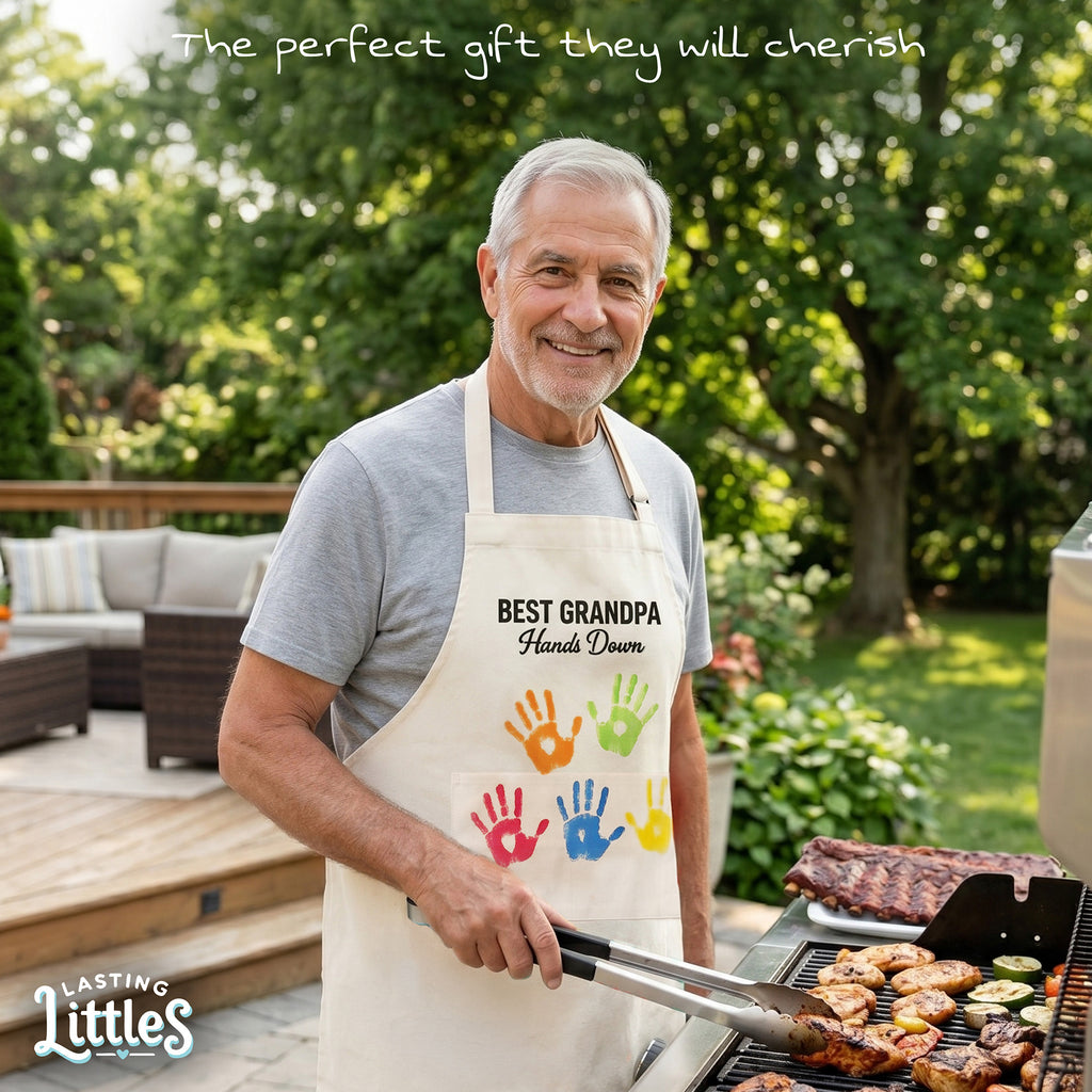 Best Grandpa Hands Down Apron