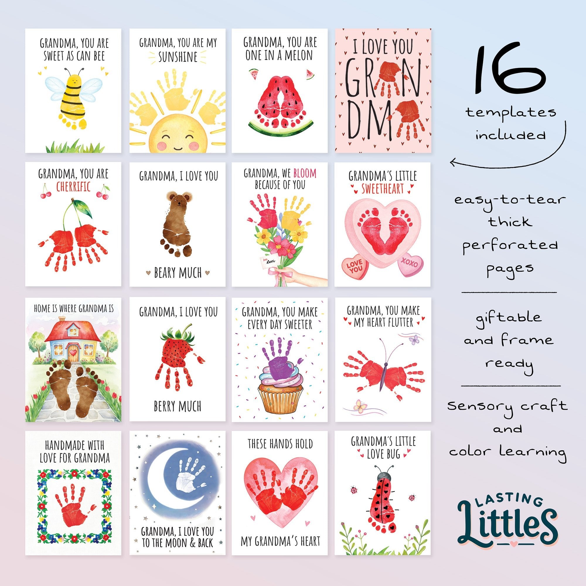 Lasting Littles Grandma Edition - Lasting Littles Lasting Littles Grandma Edition – art craft book by Lasting Littles Lasting Littles Grandma Edition for Kids & Families – Lasting Littles Lasting Littles Grandma Edition | Lasting Littles Keepsake Art