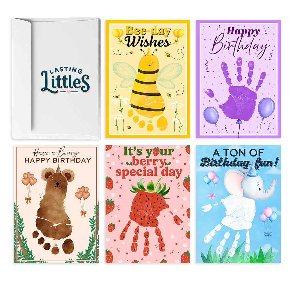 Lasting Littles Handprint & Footprint Birthday Cards - Lasting Littles Lasting Littles Handprint & Footprint Birthday Cards – by Lasting Littles Lasting Littles Handprint & Footprint Birthday Cards for Kids & Families – Lasting Littles Lasting Littles Handprint & Footprint Birthday Cards | Lasting Littles Keepsake Art
