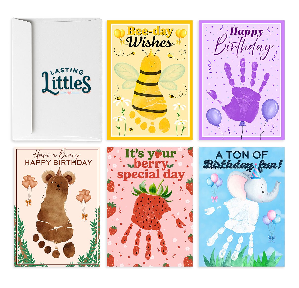 Lasting Littles Handprint & Footprint Birthday Cards - Lasting Littles Lasting Littles Handprint & Footprint Birthday Cards – by Lasting Littles Lasting Littles Handprint & Footprint Birthday Cards for Kids & Families – Lasting Littles Lasting Littles Handprint & Footprint Birthday Cards | Lasting Littles Keepsake Art