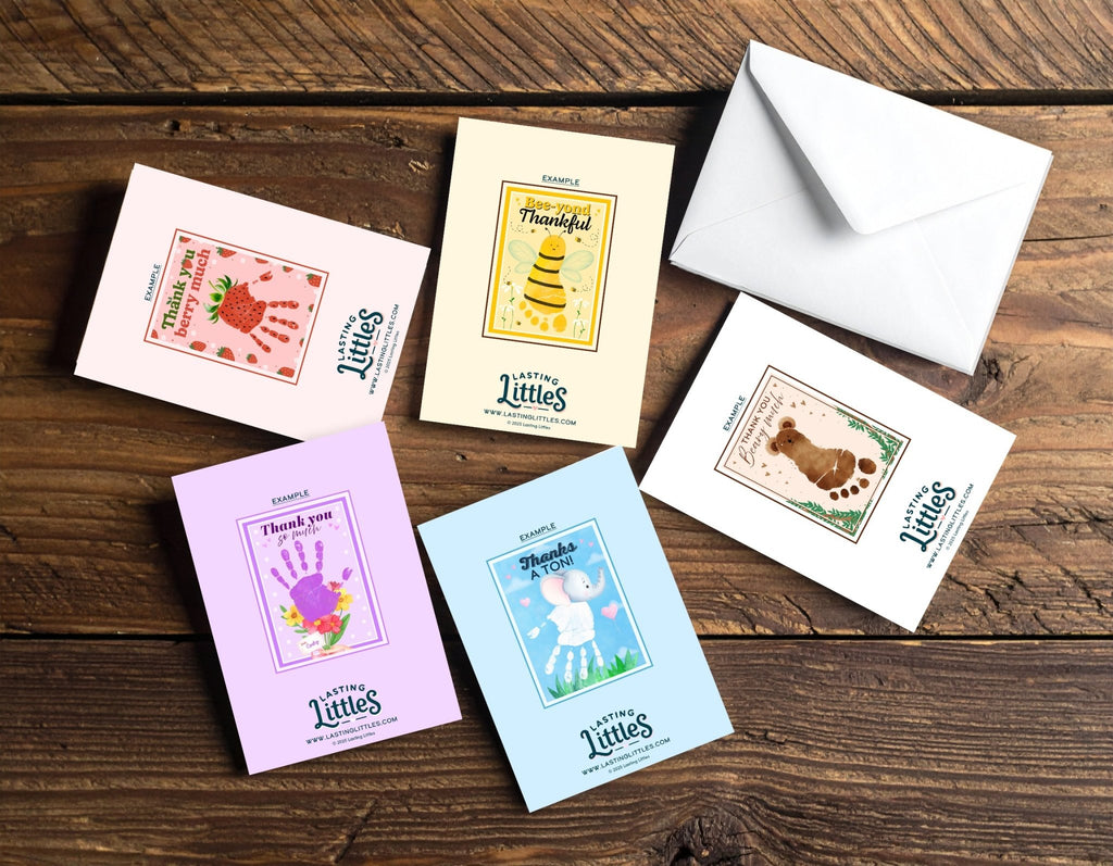 Lasting Littles Handprint & Footprint Thank You Cards - Lasting Littles Lasting Littles Handprint & Footprint Thank You Cards – by Lasting Littles Lasting Littles Handprint & Footprint Thank You Cards for Kids & Families – Lasting Littles Lasting Littles Handprint & Footprint Thank You Cards | Lasting Littles Keepsake Art