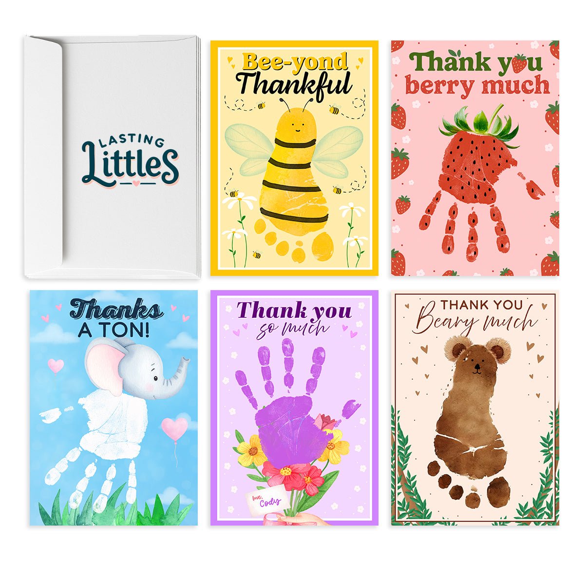 Lasting Littles Handprint & Footprint Thank You Cards - Lasting Littles Lasting Littles Handprint & Footprint Thank You Cards – by Lasting Littles Lasting Littles Handprint & Footprint Thank You Cards for Kids & Families – Lasting Littles Lasting Littles Handprint & Footprint Thank You Cards | Lasting Littles Keepsake Art