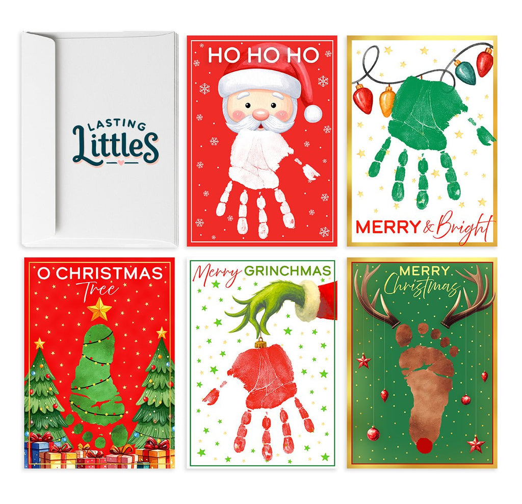 Lasting Littles Holiday Handprint & Footprint Cards - Lasting Littles Lasting Littles Holiday Handprint & Footprint Cards – by Lasting Littles Lasting Littles Holiday Handprint & Footprint Cards for Kids & Families – Lasting Littles Lasting Littles Holiday Handprint & Footprint Cards | Lasting Littles Keepsake Art
