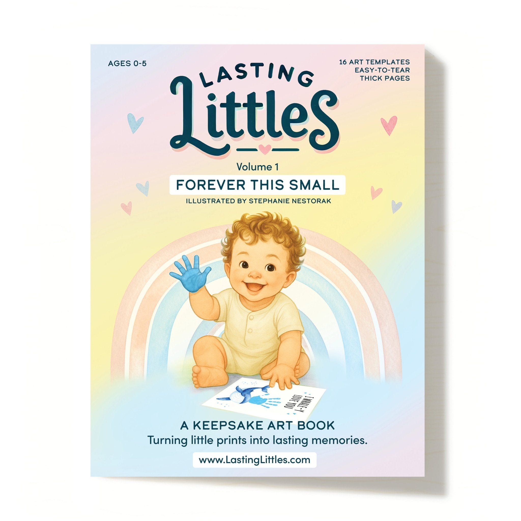 Lasting Littles Volume 1: Forever This Small - Lasting Littles Lasting Littles Volume 1: Forever This Small – art craft book by Lasting Littles Lasting Littles Volume 1: Forever This Small for Kids & Families – Lasting Littles Lasting Littles Volume 1: Forever This Small | Lasting Littles Keepsake Art