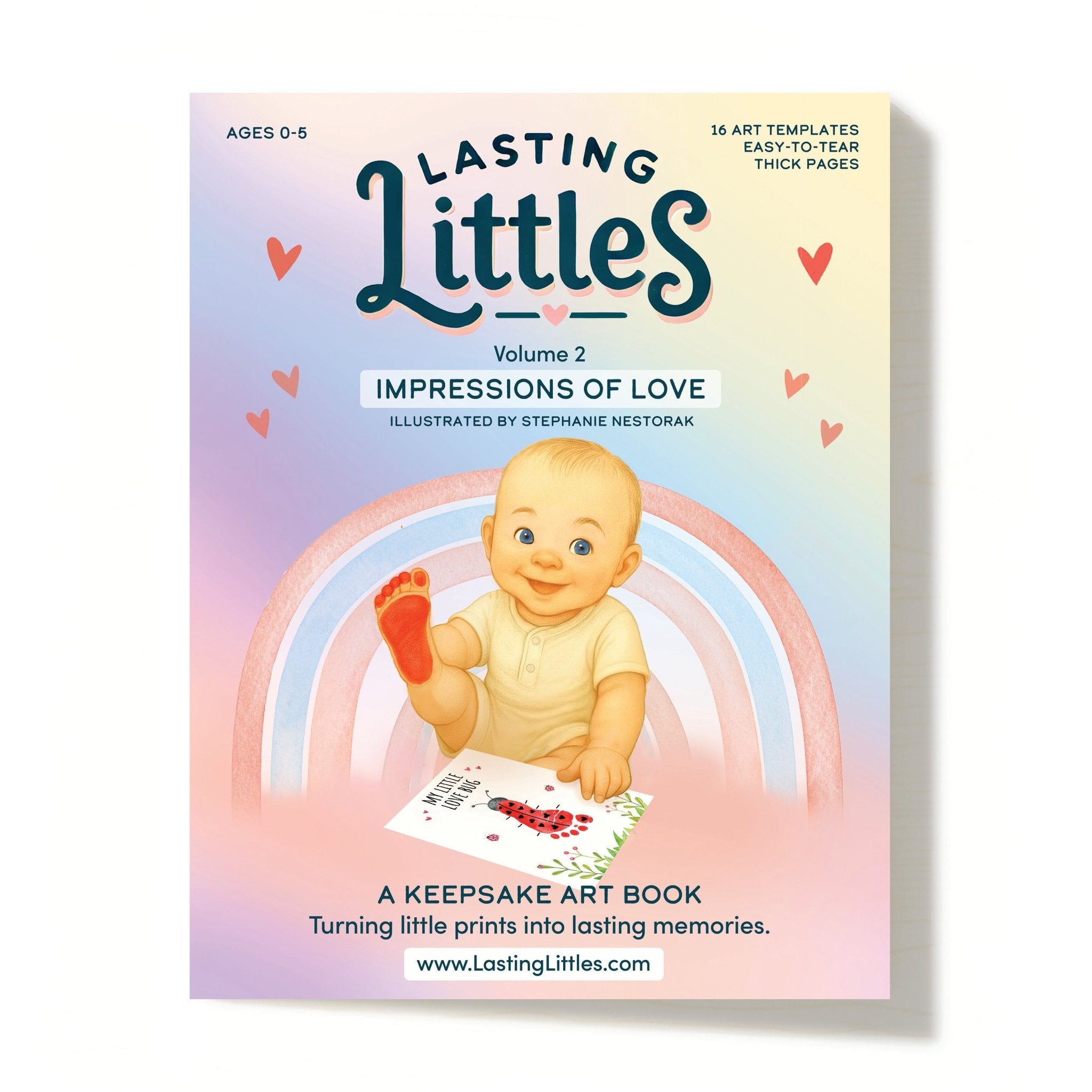 Lasting Littles Volume 2: Impressions of Love - Lasting Littles Lasting Littles Volume 2: Impressions of Love – art craft book by Lasting Littles Lasting Littles Volume 2: Impressions of Love for Kids & Families – Lasting Littles Lasting Littles Volume 2: Impressions of Love | Lasting Littles Keepsake Art